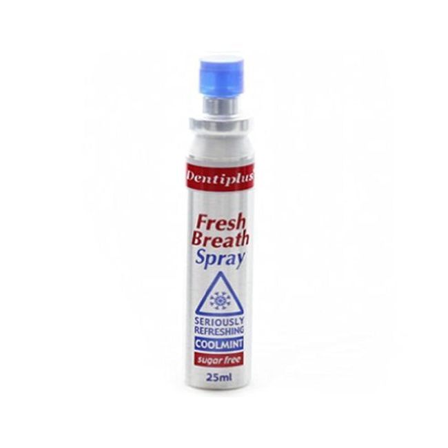 DENTIPLUS BREATH FRESH COOLMINT SPRAY 25ML