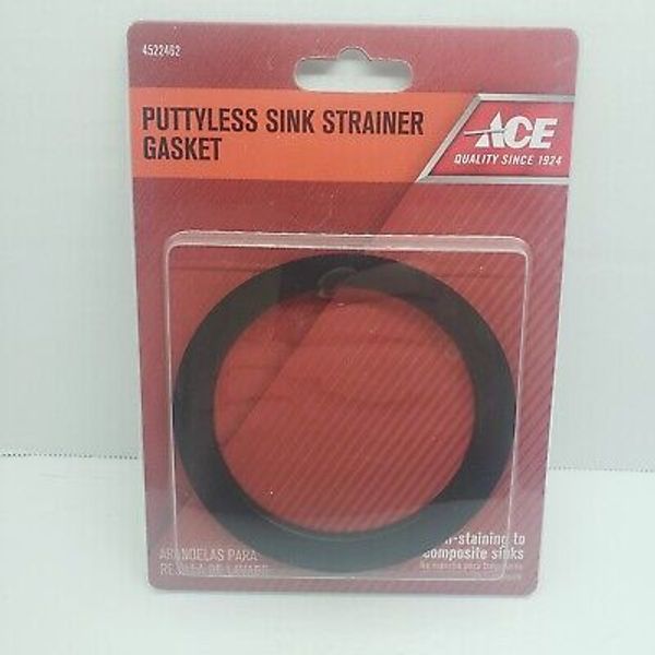 ACE Puttyless Sink Strainer Gasket #4522462