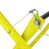 2 Cable Caddy Coaxial Installer Spool Reel Wire Holder Folding Yellow RG6 Bundle