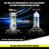  CREE LED Conversion Kit Bulbs H11 H9 7600 Lumens Replace H16 Osram