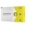Callaway Golf Superfast Bold Golf Ball, Yellow
