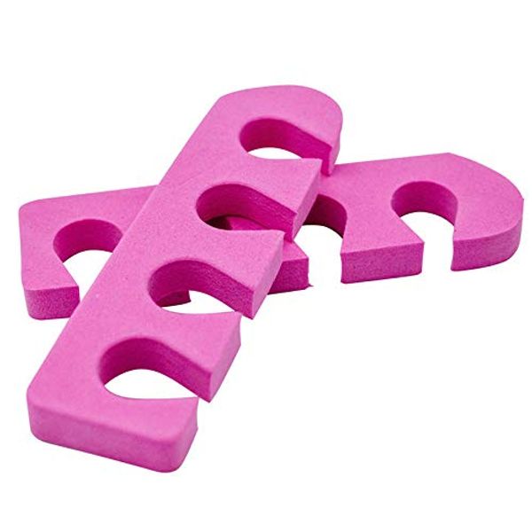 Kumi Professional Pedicure Toe Separators 1 Pair in Soft Pink Foam