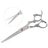 VOCOSTE Hair Scissors Hair Cutting Scissors Professional Barber Scissors Stainless Razor 16.5cm Silver Tone