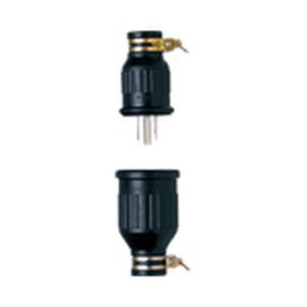 Panasonic WA35159 Waterproof Rubber Cord Connector Set, Grounding 2P