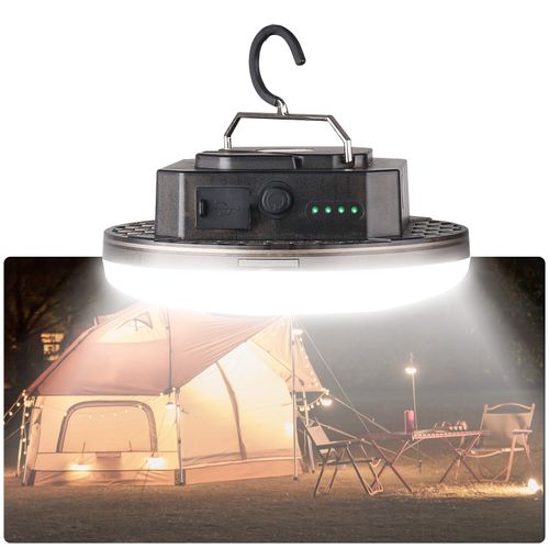 Transparent Portable Rechargeable LED Camping Lights,Waterproof Outdoor Light with 5000Lm,Super Bright Hanging Lanterns for Tents, Canopies & Outdoor Emergencies