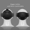 Globular Cluster Comfortable Kit Compatible with Meta Quest Pro-Soft and Bigger Forehead/Rear Pads with Top Strap Added
