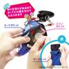 Sonic GS-3140-V Card Case Pitat Pass Spiral Keychain Violet