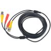 25ft Black Extention Power & Video Cable for Swann Security CCTV Kit SWDVK-8300