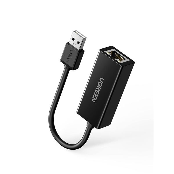 UGREEN USB to RJ45 USB to RJ45 100/10Mbps High Speed Wired Switch Wii Compatible with Macbook etc