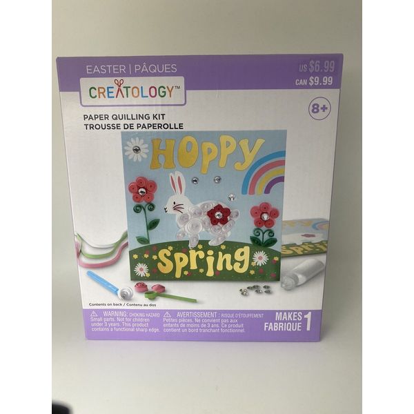 Creatology EASTER “Hoppy  Spring” DIY Paper Quilling Craft Kit NEW Decor