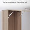 Tanice Lid Support Hinge 2 Pack Adjustable Lift up Stay Support Buffer Hinge for Kitchen Cabinet Door Cupboard