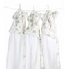 Little Giraffe Luxe Dot Infant Towel with Ears (Blue)