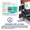 chenyang 25cm USB 3.0 to Micro USB 3.0 90 Degree UP Angled Cable with Locking Screw Panel for Photography, Data Transfer