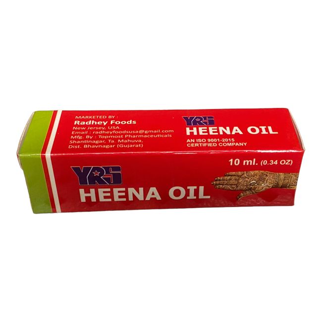 10ml Henna Oil For External USe Mix In Henna Paste For Body For Nice Dark Stain