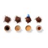 BLUECUP Reusable Capsule, Lids for Use with Bluecup Refillable Capsules, Supplement [200 lids]