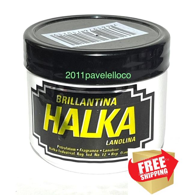 Halka Brillantine Solid Brilliantina ~ Mustach & Beards Molding ~ 1.5 oz each