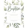 Baptism Certificate - Branches (Adult)