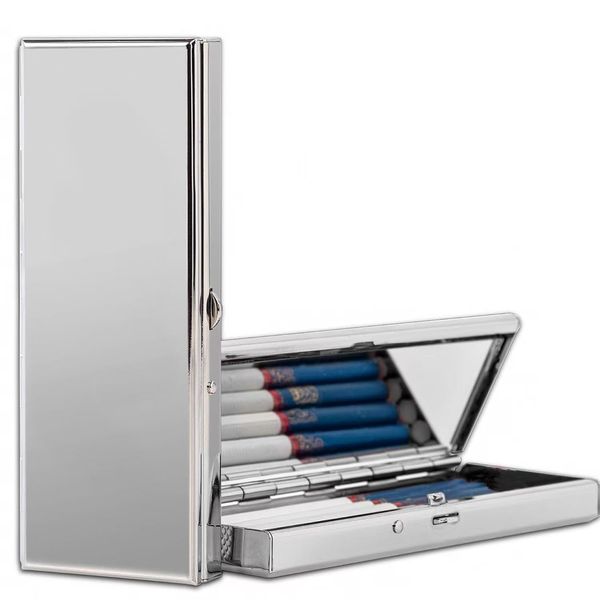 ANZHUO Mini Portable Cigarette Box (Silver)