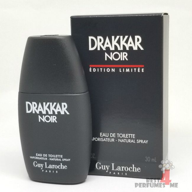 Drakkar Noir "Edition Limitee" by Guy Lacroche 30 Ml 1.0 oz very Very Rare!!!