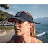 COMPRESSPORT Visor, Black/Red, One Size