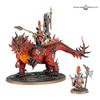Games Workshop Warhammer AoS - Fyreslayers Runefather on Magmadroth