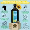 Nature Spell Authentic Jamaican Black Castor Oil with Vitamin E for Hair & Body 150 ml - Authentic JBCO For All Hair Types - Natural Hair Growth - Strengthen Hair Roots - Treat Dry and Damaged Hair