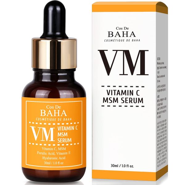 Cos De BAHA Vitamin C Facial Serum with MSM 30ml