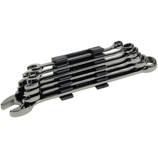 SK11 SMS-06GMS Combination Wrench Set, 0.31, 0.47, 0.55, 0.55, 0.75 inches (8, 10, 12, 13, 14, 17 mm), 6 Piece Set