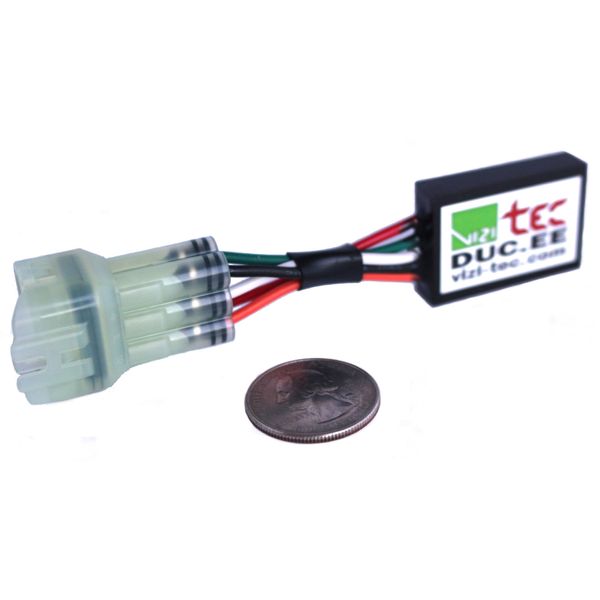 Vizi-tec's exhaust servo buddy compatible with Ducati C & blank mating connector.