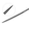 Sourcingmap 5Pcs Second Cut Steel Triangular Needle File with Plastic Handle, 5mm x 180mm