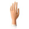 Vktech® Nail Art Soft Practice Hand Flexible Silicone Prosthetic Hand Manicure Tool