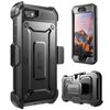 SupCase UBPRO Case for iPhone SE 2022/iPhone SE 2020/iPhone 8/iPhone 7, Full Body Case with Built-in Screen Protector (Black)