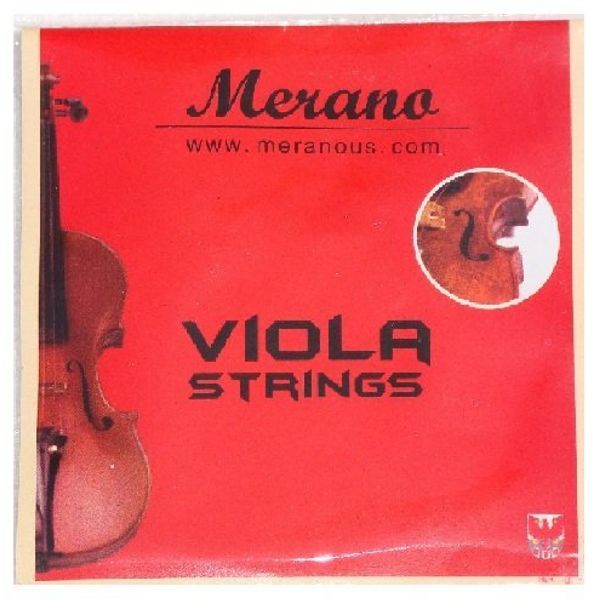 Merano 16.5" 16" 15.5" 15" VIOLA String Set (C-G-D-A) - Beginner, Student, Replacement