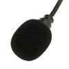 2pcs Ear Hook Wired Headphone Microphone Vacuum Tube 3.5mm Telescopic