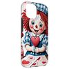 iPhone 15 Raggedy Ann Making Valentine's Day Cards Case