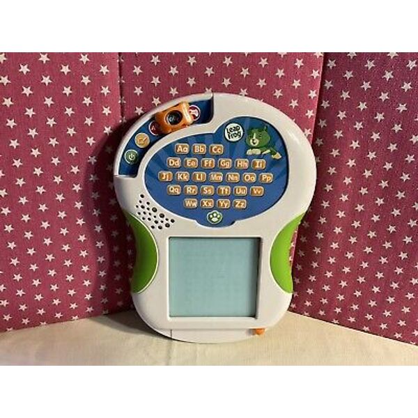 LEAPFROG SCRIBBLE AND WRITE ELECTRONIC ALPHABET LETTERS LEARNING TOY, LIGHT, EUC