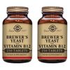 Solgar Brewer's Yeast Vitamin B 12 Tablets, 250 Bars, 1 Pack, 250 Tablets
