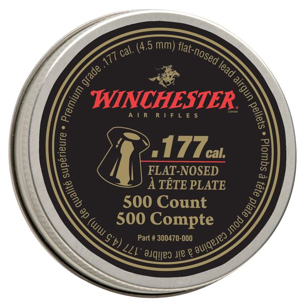 Winchester Flat Nose .177 Caliber Pellets