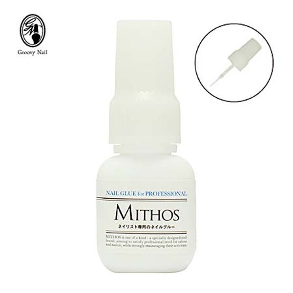 MITHOS nail glue for nail technicians, 7g, for professionals, certified nail technicians, made in Japan, non-standard mail