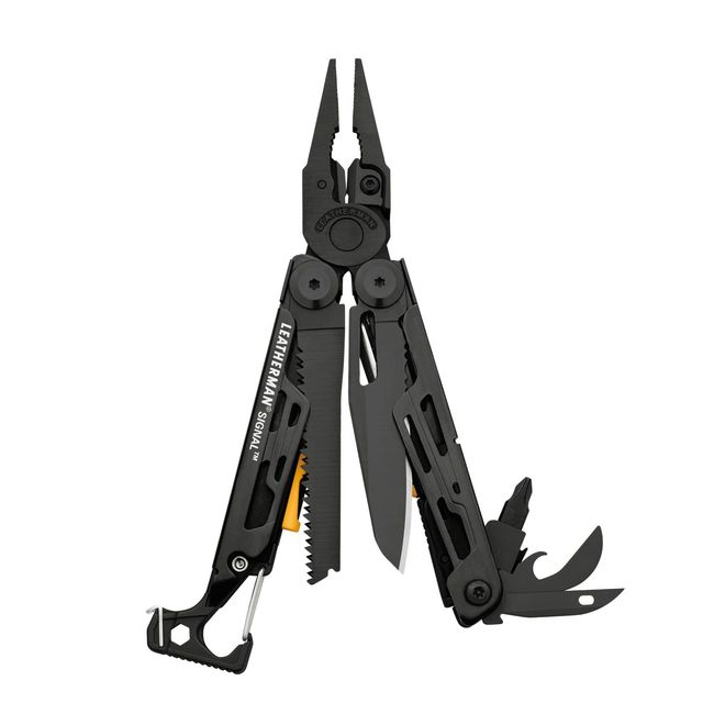 LEATHERMAN SIGBK-N Multi-Tool SIGNAL Black Signal with Nylon Case