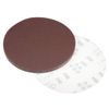 sourcing map 9 Inch Sanding Disc 80 Grits Flocking Sandpaper for Sander 10 Pcs