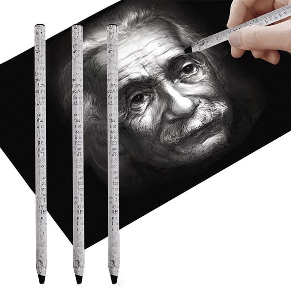 Charcoal Pencils Set of 12 Drawing Charcoal Brushes Soft Charcoal Pencil Sketching Drawing Material Charcoal Charcoal Easy to Draw Delicate Expressions Portrait Caricature Sketching Pencils Beginners