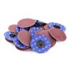 BHA Aluminum Oxide Quick Change Sanding Discs, 3", 40 Grit - 25 Pack