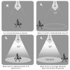 EVTSCAN Automatic Sensor Bulbs, Motion Sensor Light Bulb,EECOO 9W Smart PIR LED Bulbs Auto On/Off Security Lights Outdoor/Indoo