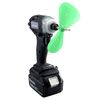 SK11 Cooling Impact Fan for Impact Driver, ipf, Clear Green