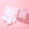 MakeUp Eraser Toner Puff 7pc Set, Reusable and Machine Washable Rounds, Laundry Bag Included