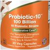 Probiotic 10 Strains 100b, 30 Veg Capsules