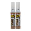 Flex Shot Rubber Adhesive Sealant Caulk 8 oz Almond 2 Pack