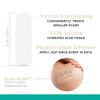 Embrace Minimize for Old Scars, Silicone Scar Sheets, Cut-to-Size Large, 4.7", 30 Day Supply