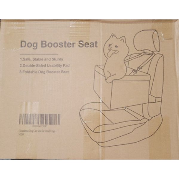 NIB dog booster seat for car by  Colarlemo for small dogs